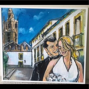 CUSTOMIZED PORTRAIT FAMOUS Artist- Pintura Retrato